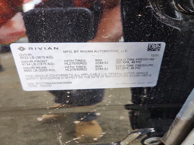 2025 RIVIAN R1T ADVENTURE — Фото 12 из 12