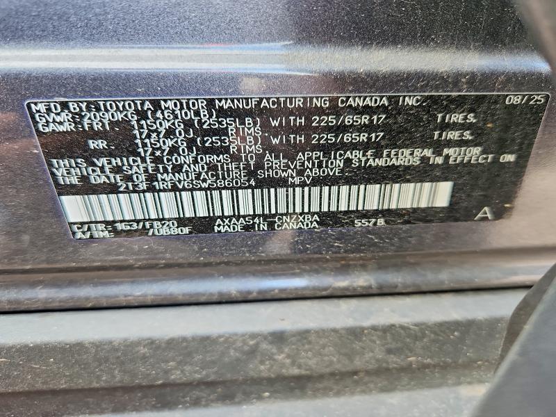 2025 TOYOTA RAV4 LE — Фото 14 из 14