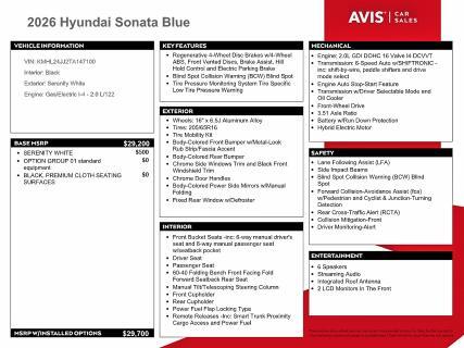 KMHL24JJ2TA147100 2026 HYUNDAI SONATA HYBRID photo no. 12