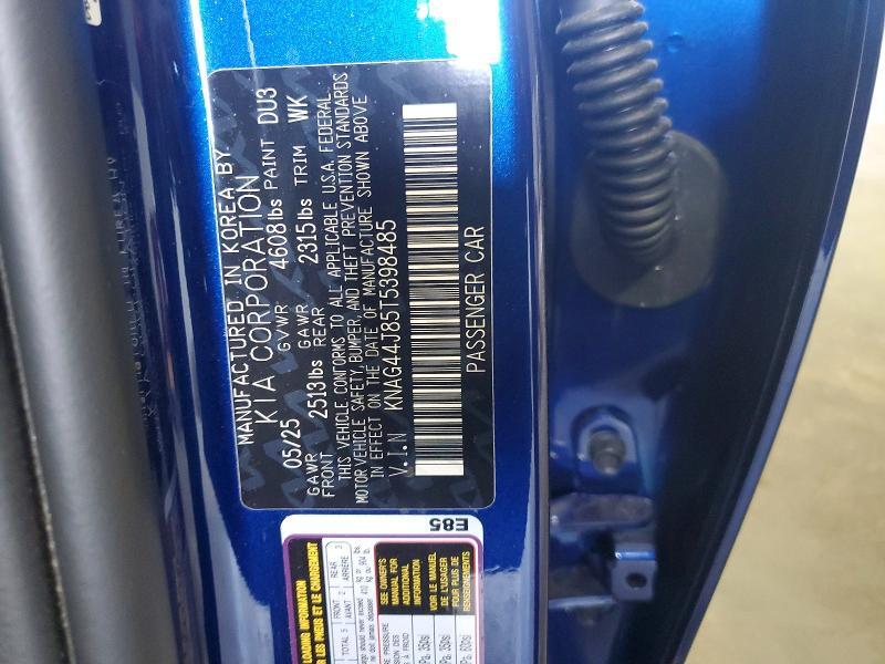 KNAG44J85T5398485 2026 KIA K5 photo no. 12