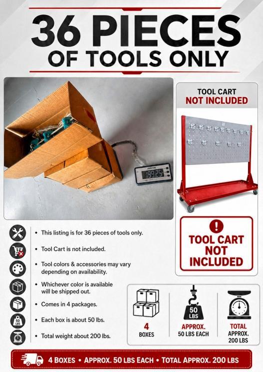 36 PIECES HEAVY DUTY: CHAINS, CLAMPS AND TOOLS — Фото 10 из 10