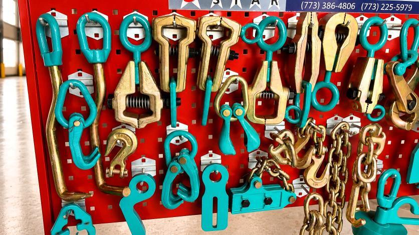 36 PIECES HEAVY DUTY: CHAINS, CLAMPS AND TOOLS — Фото 2 из 10
