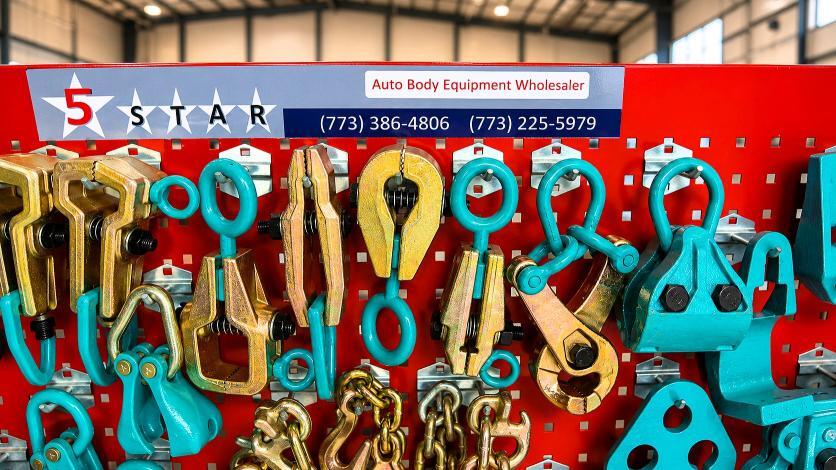 36 PIECES HEAVY DUTY: CHAINS, CLAMPS AND TOOLS — Фото 3 из 10
