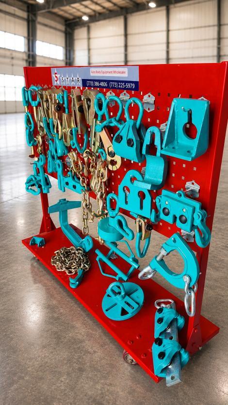 36 PIECES HEAVY DUTY: CHAINS, CLAMPS AND TOOLS — Фото 4 из 10