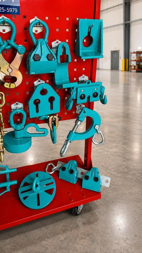 36 PIECES HEAVY DUTY: CHAINS, CLAMPS AND TOOLS — Фото 5 из 10