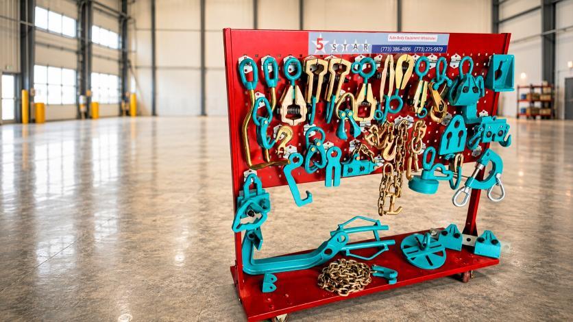 36 PIECES HEAVY DUTY: CHAINS, CLAMPS AND TOOLS — Фото 7 из 10