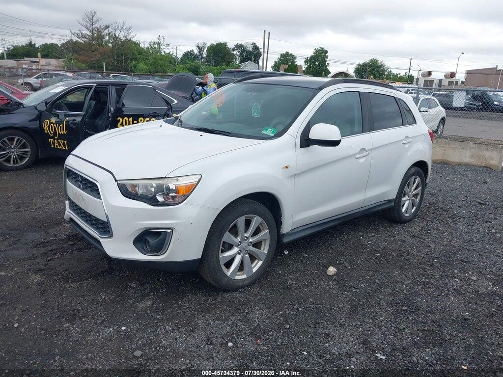 4A4AR4AU2EE027609 2014 MITSUBISHI OUTLANDER SPORT photo no. 2