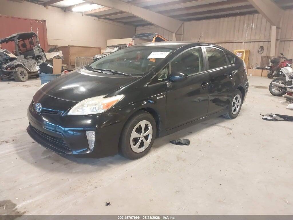 JTDKN3DU4E1775217 2014 TOYOTA PRIUS photo no. 2