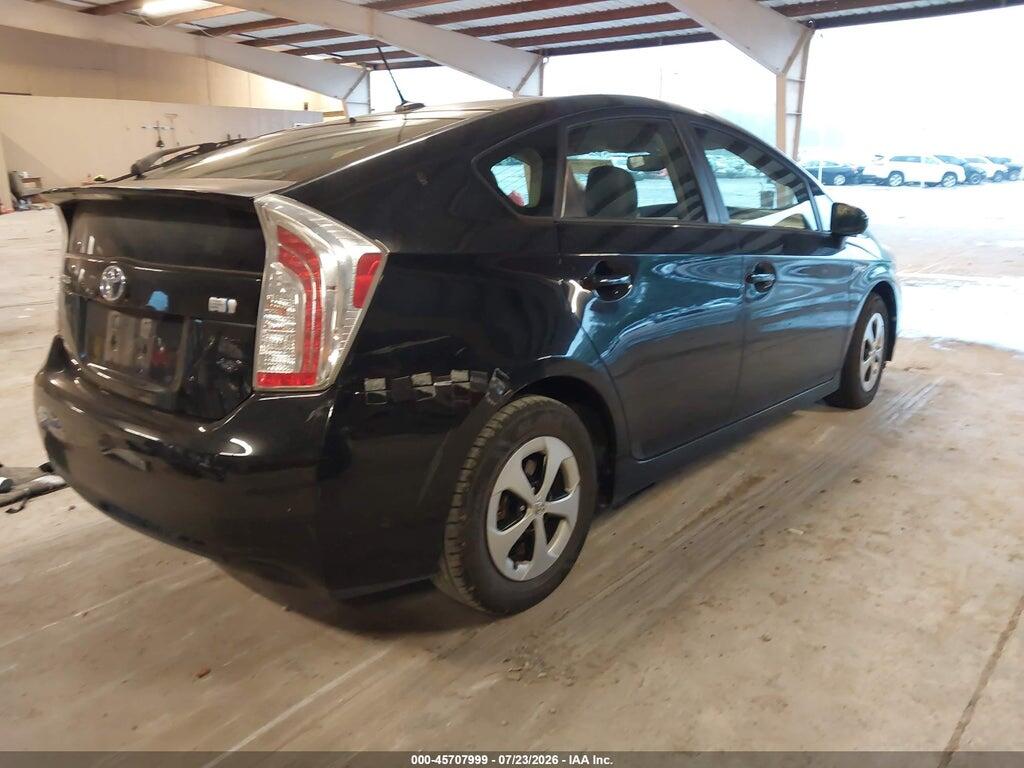 JTDKN3DU4E1775217 2014 TOYOTA PRIUS photo no. 4