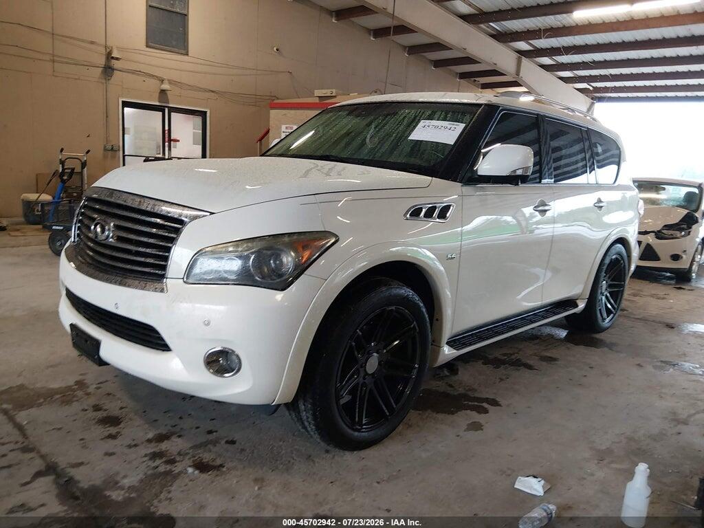 JN8AZ2NF5E9553320 2014 INFINITI QX80 photo no. 2