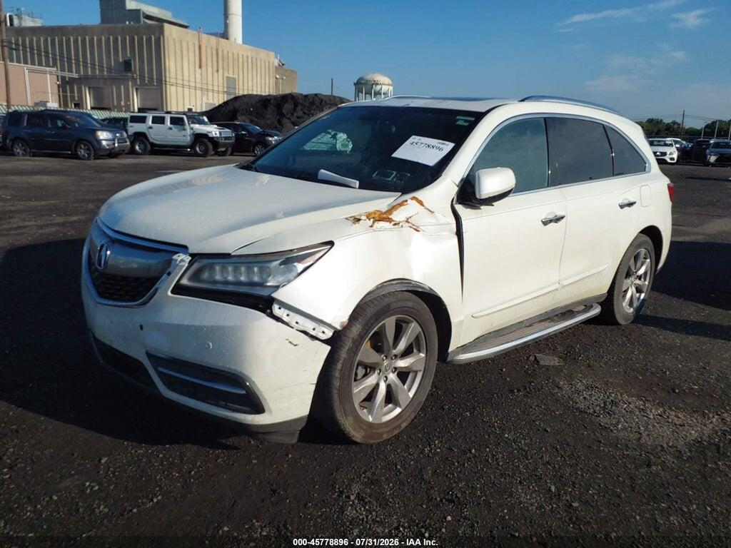 5FRYD4H8XEB005755 2014 ACURA MDX photo no. 6