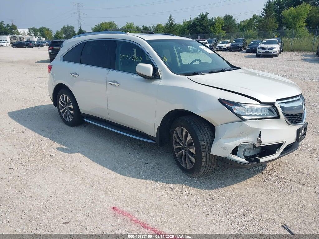 5FRYD4H40EB008211 2014 ACURA MDX photo no. 1