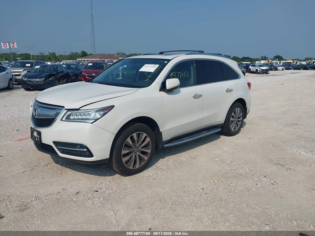 5FRYD4H40EB008211 2014 ACURA MDX photo no. 2
