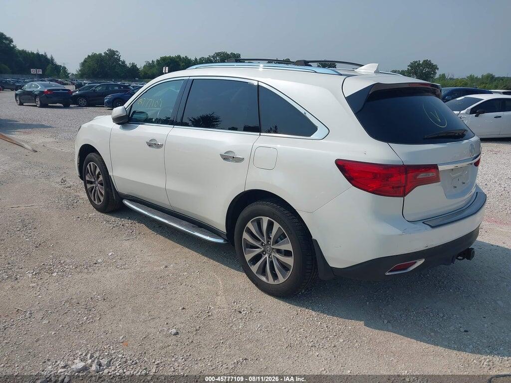 5FRYD4H40EB008211 2014 ACURA MDX photo no. 3