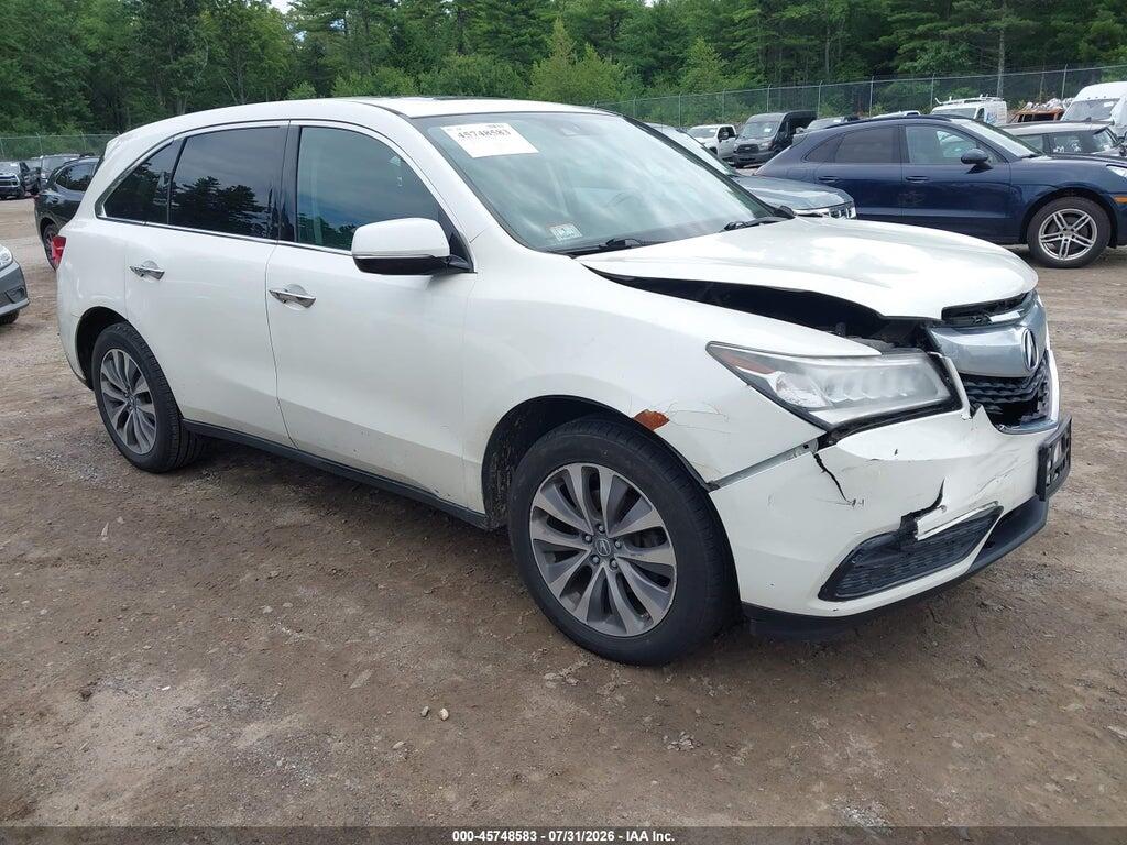 5FRYD4H64EB023876 2014 ACURA MDX photo no. 1