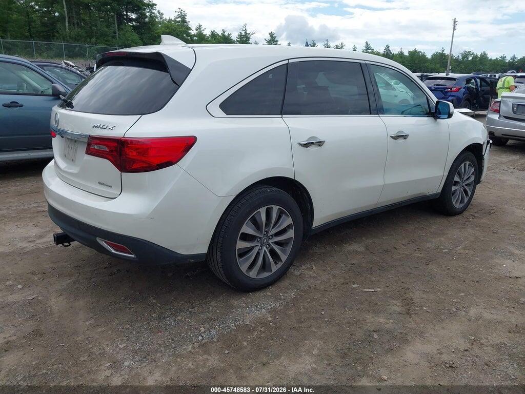 5FRYD4H64EB023876 2014 ACURA MDX photo no. 4