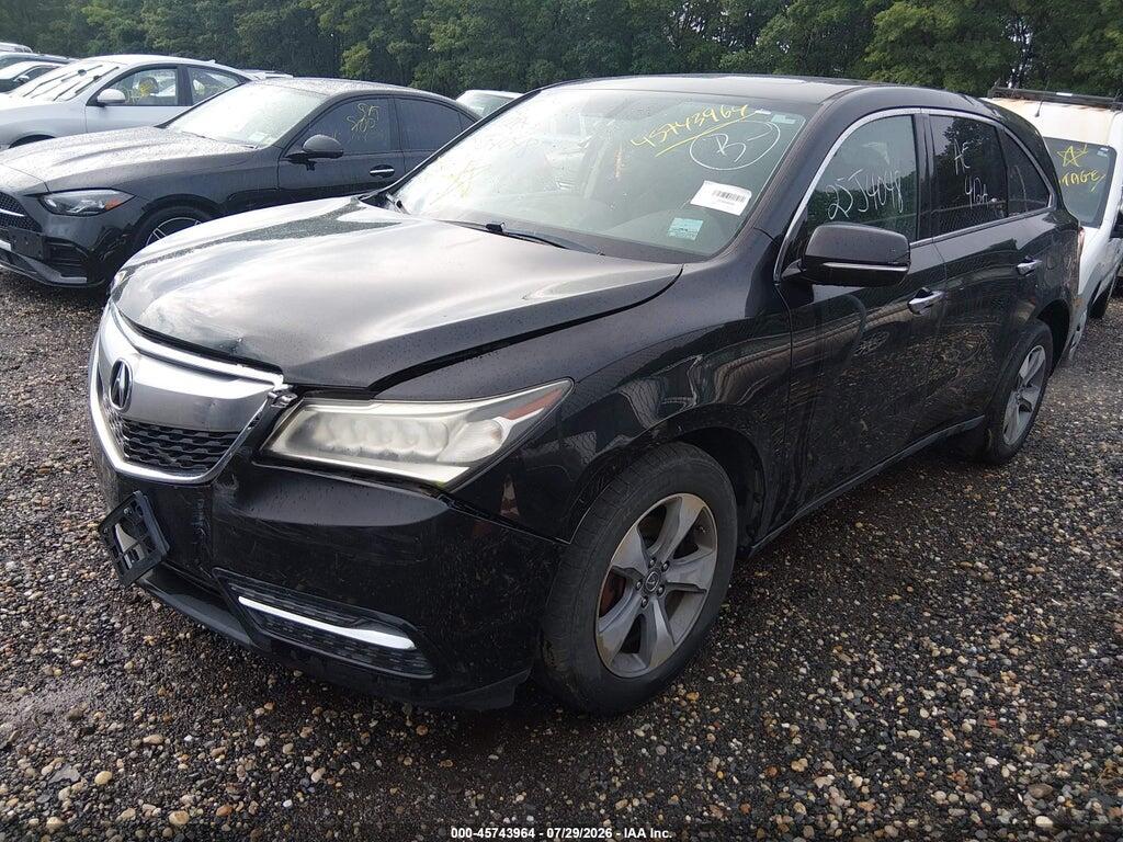 5FRYD4H20EB039909 2014 ACURA MDX photo no. 2