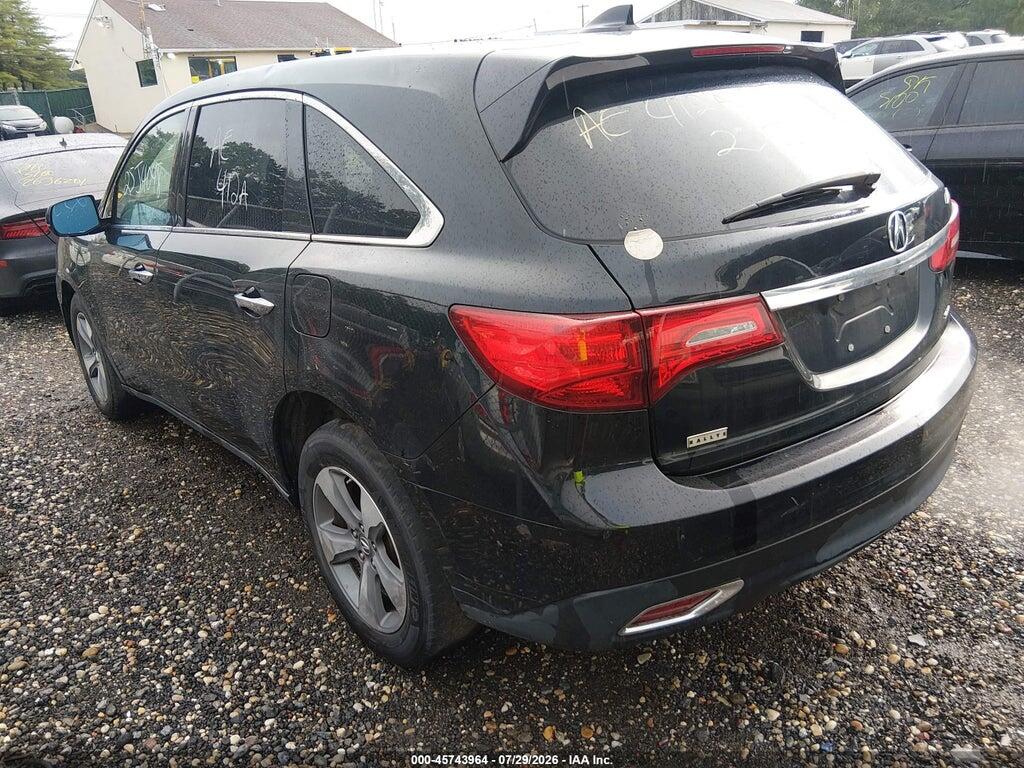 5FRYD4H20EB039909 2014 ACURA MDX photo no. 3