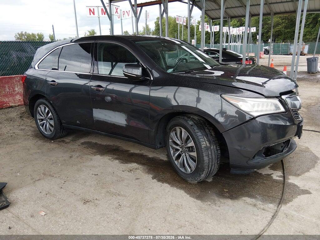 5FRYD4H65EB010067 2014 ACURA MDX photo no. 1