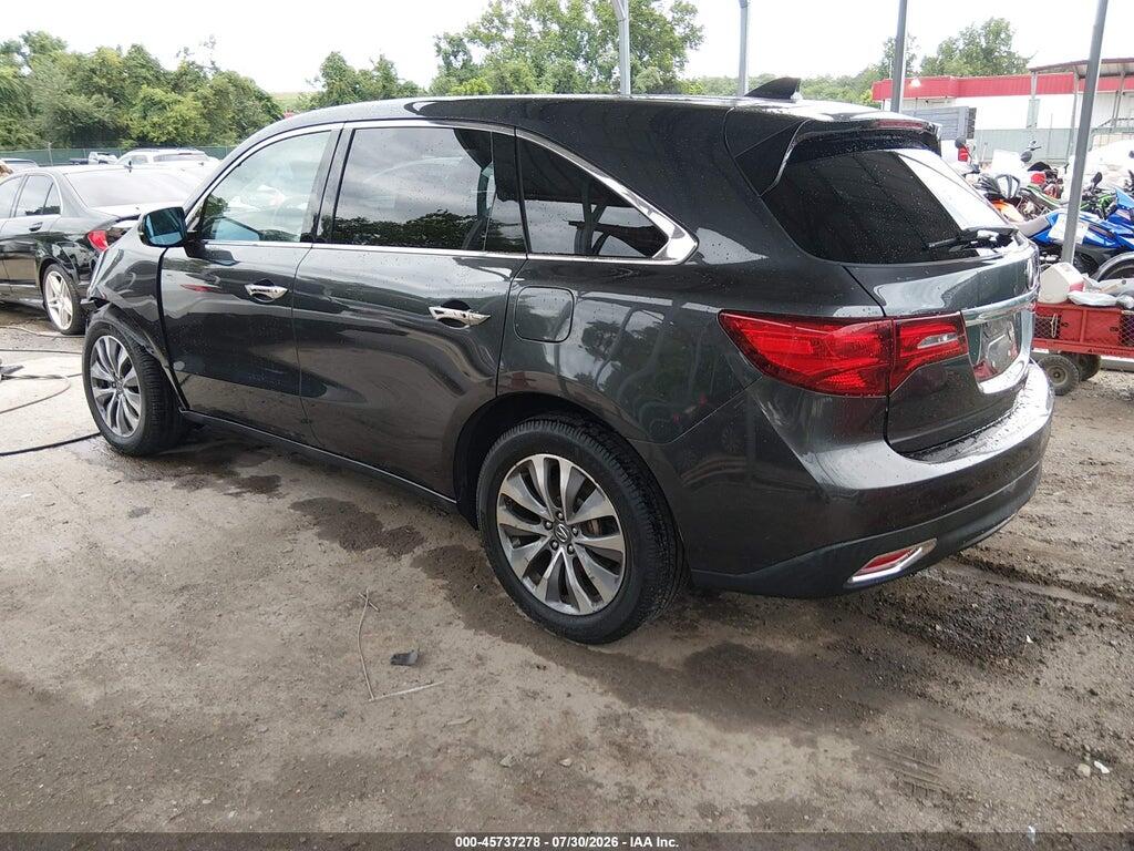 5FRYD4H65EB010067 2014 ACURA MDX photo no. 3
