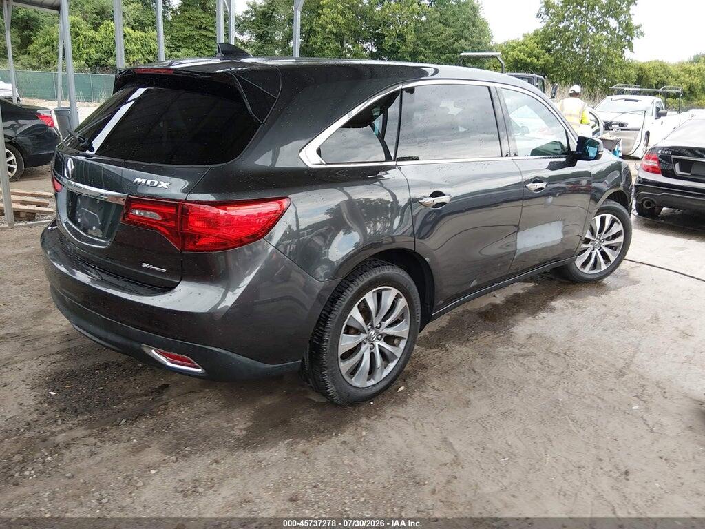 5FRYD4H65EB010067 2014 ACURA MDX photo no. 4