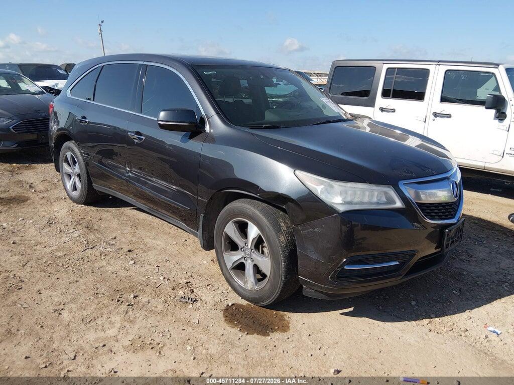 5FRYD4H28EB017723 2014 ACURA MDX photo no. 1