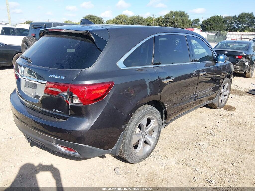 5FRYD4H28EB017723 2014 ACURA MDX photo no. 4