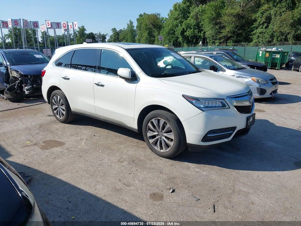 5FRYD3H46EB012404 2014 ACURA MDX photo no. 1