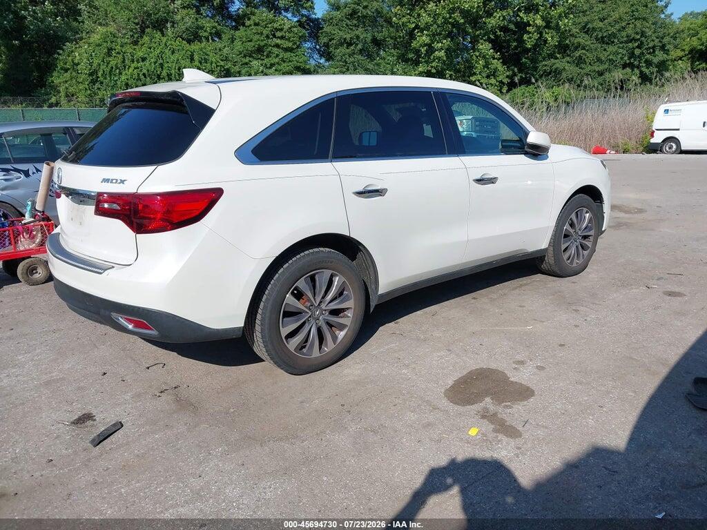 5FRYD3H46EB012404 2014 ACURA MDX photo no. 4
