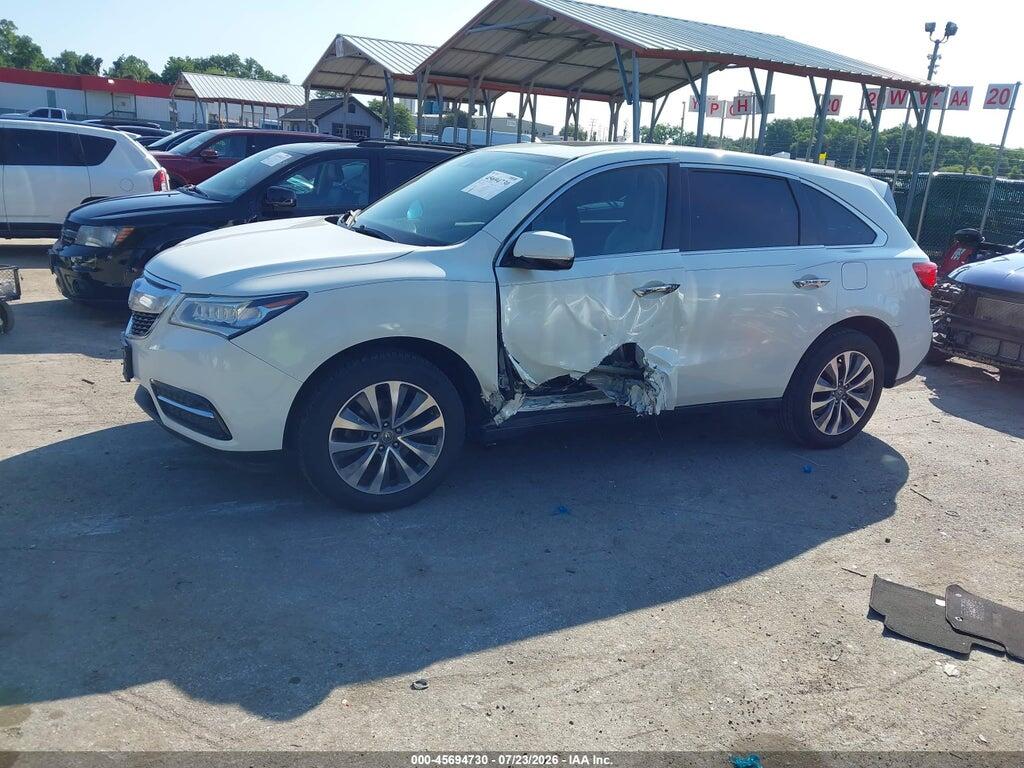 5FRYD3H46EB012404 2014 ACURA MDX photo no. 6