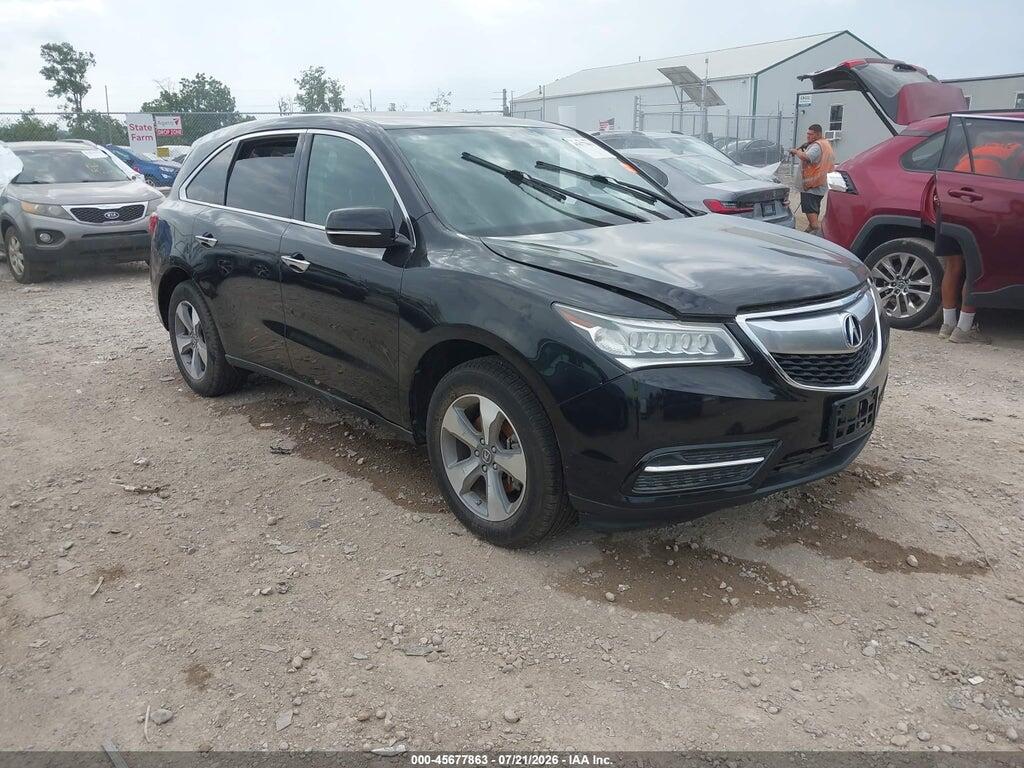 5FRYD4H22EB006393 2014 ACURA MDX photo no. 1
