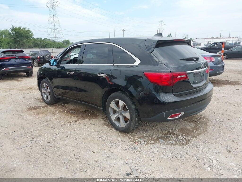 5FRYD4H22EB006393 2014 ACURA MDX photo no. 3