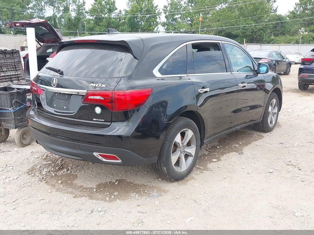 5FRYD4H22EB006393 2014 ACURA MDX photo no. 4