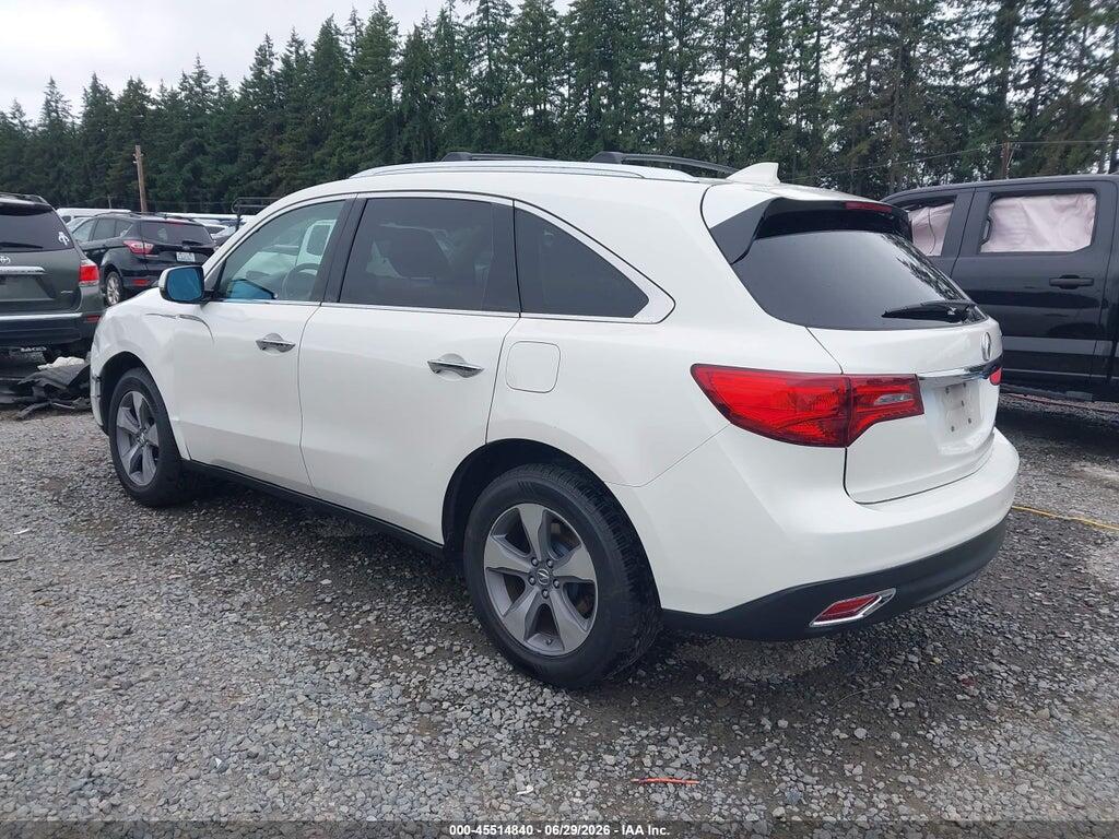 5FRYD4H24EB011210 2014 ACURA MDX photo no. 3