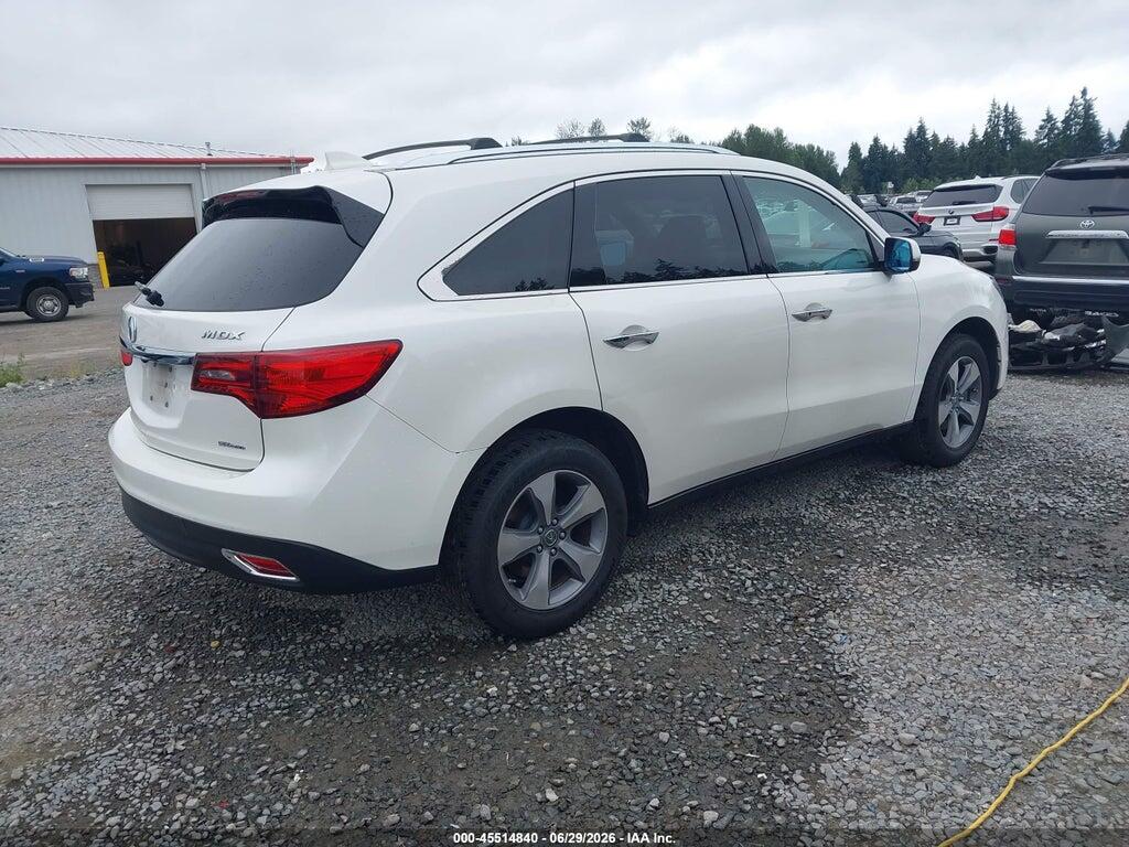 5FRYD4H24EB011210 2014 ACURA MDX photo no. 4