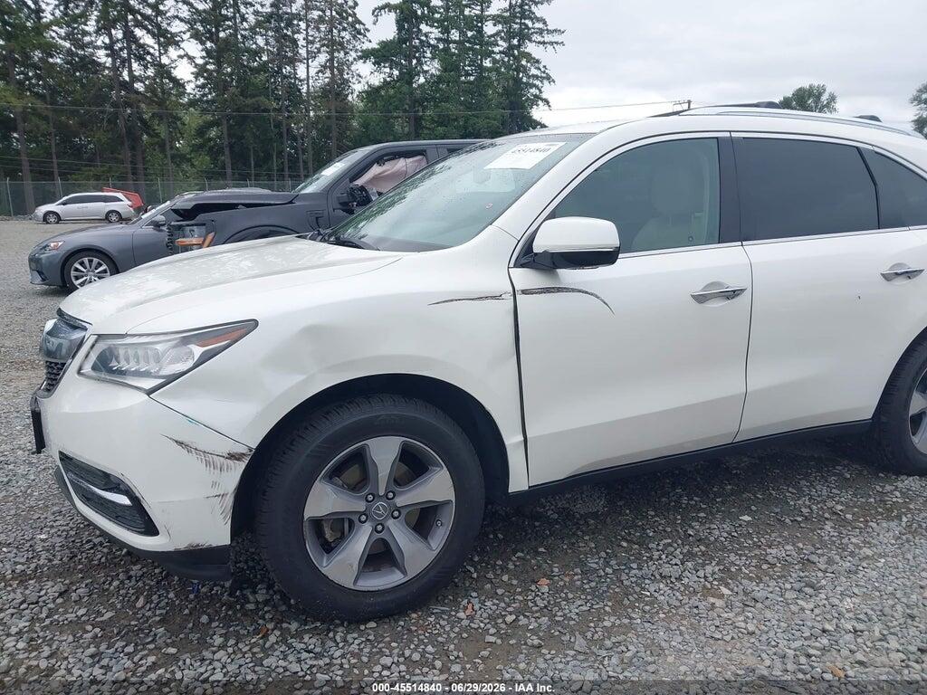 5FRYD4H24EB011210 2014 ACURA MDX photo no. 6