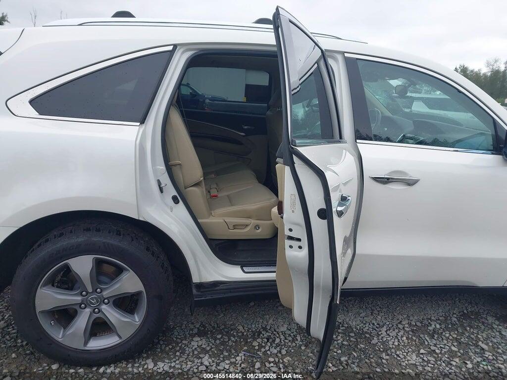 5FRYD4H24EB011210 2014 ACURA MDX photo no. 8