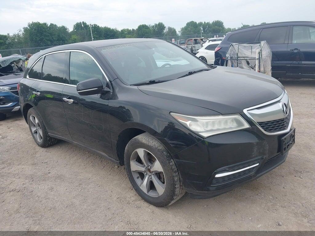 5FRYD4H28EB006365 2014 ACURA MDX photo no. 1