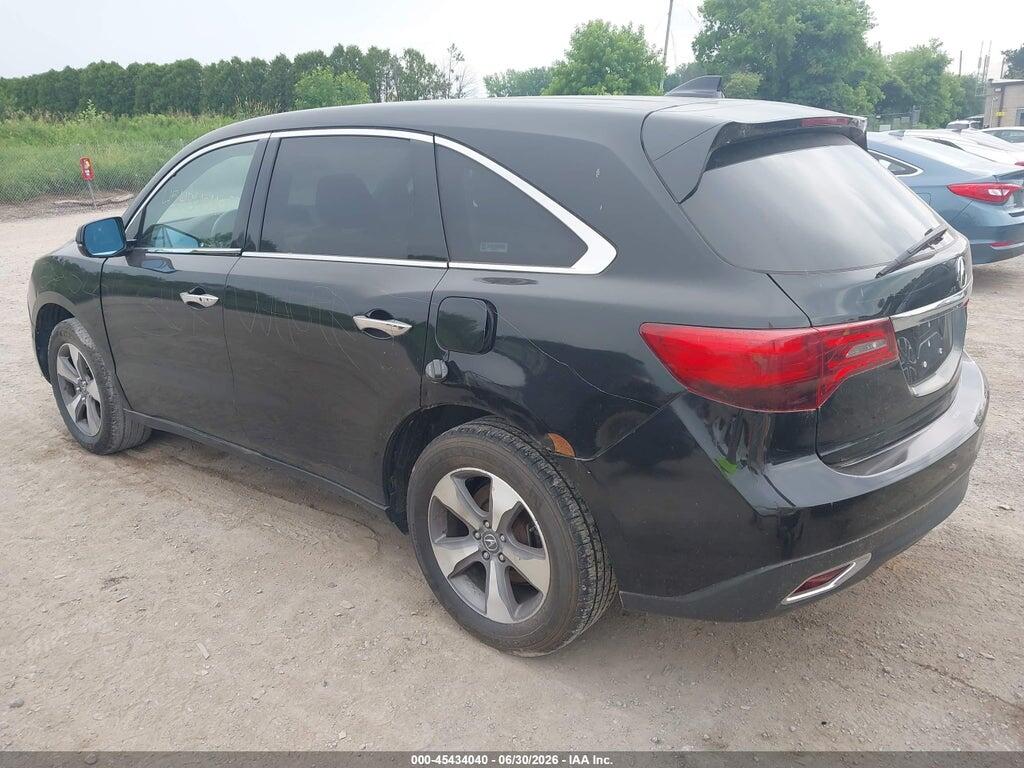 5FRYD4H28EB006365 2014 ACURA MDX photo no. 3