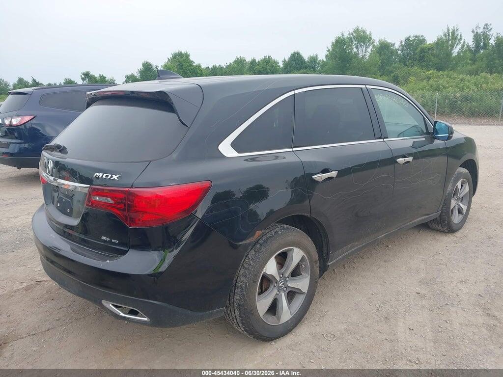 5FRYD4H28EB006365 2014 ACURA MDX photo no. 4