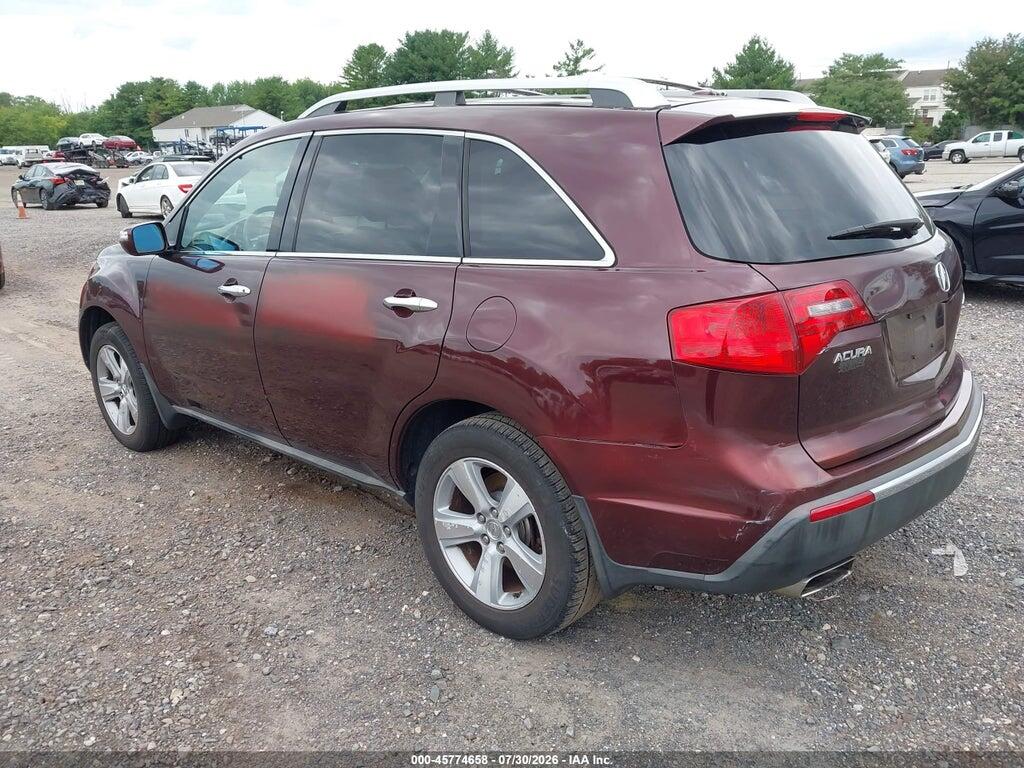 2HNYD2H65AH520374 2010 ACURA MDX photo no. 3