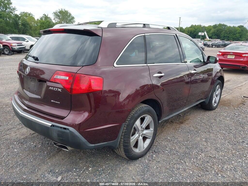 2HNYD2H65AH520374 2010 ACURA MDX photo no. 4
