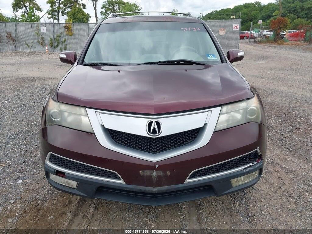 2HNYD2H65AH520374 2010 ACURA MDX photo no. 6