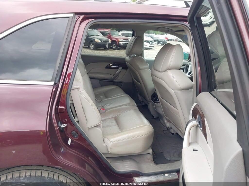 2HNYD2H65AH520374 2010 ACURA MDX photo no. 8