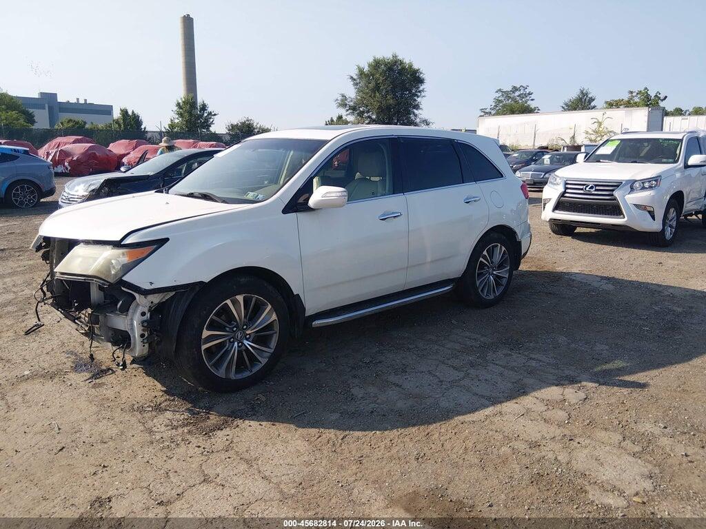 2HNYD2H2XAH528130 2010 ACURA MDX photo no. 2