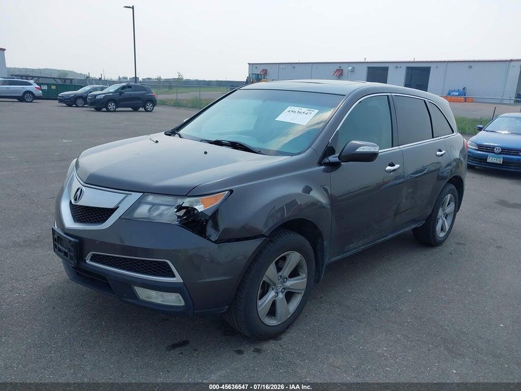 2HNYD2H21AH526475 2010 ACURA MDX photo no. 2