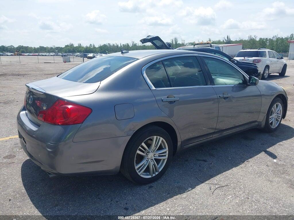 JN1DV6AR3CM862471 2012 INFINITI G25X photo no. 6