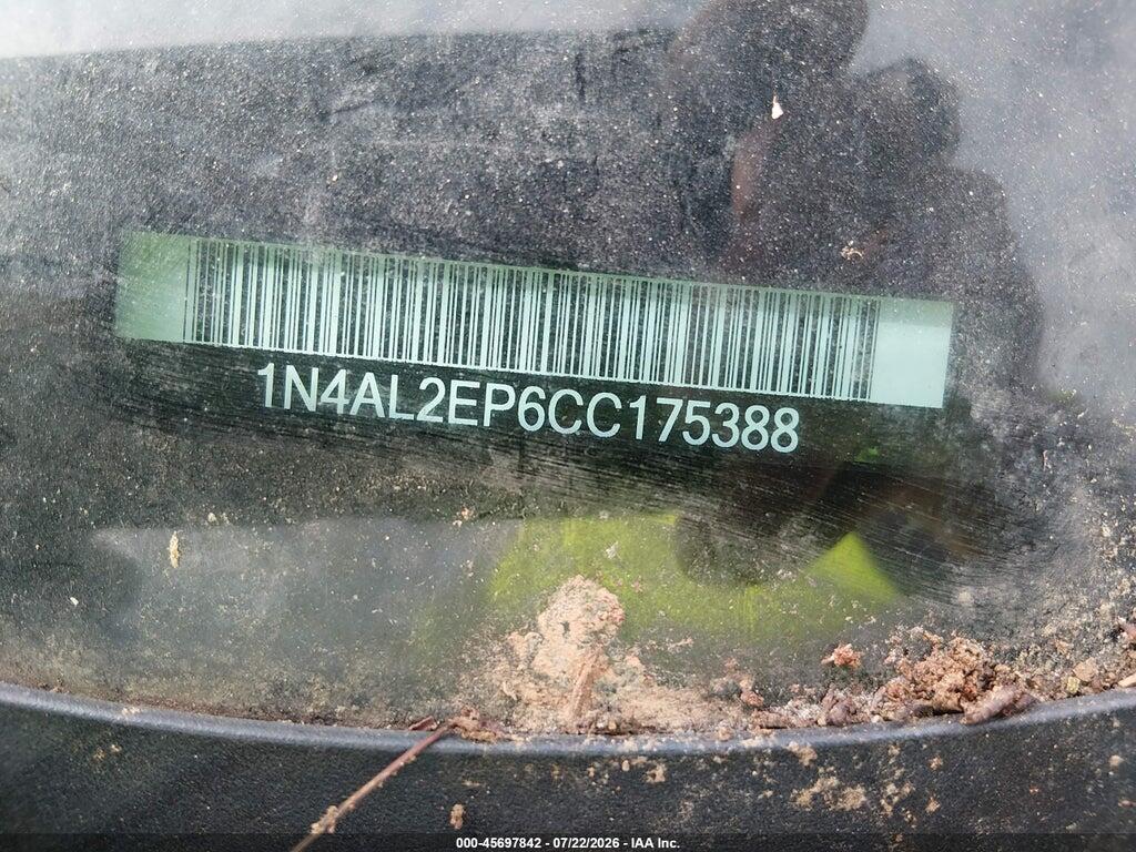 1N4AL2EP6CC175388 2012 NISSAN ALTIMA photo no. 9