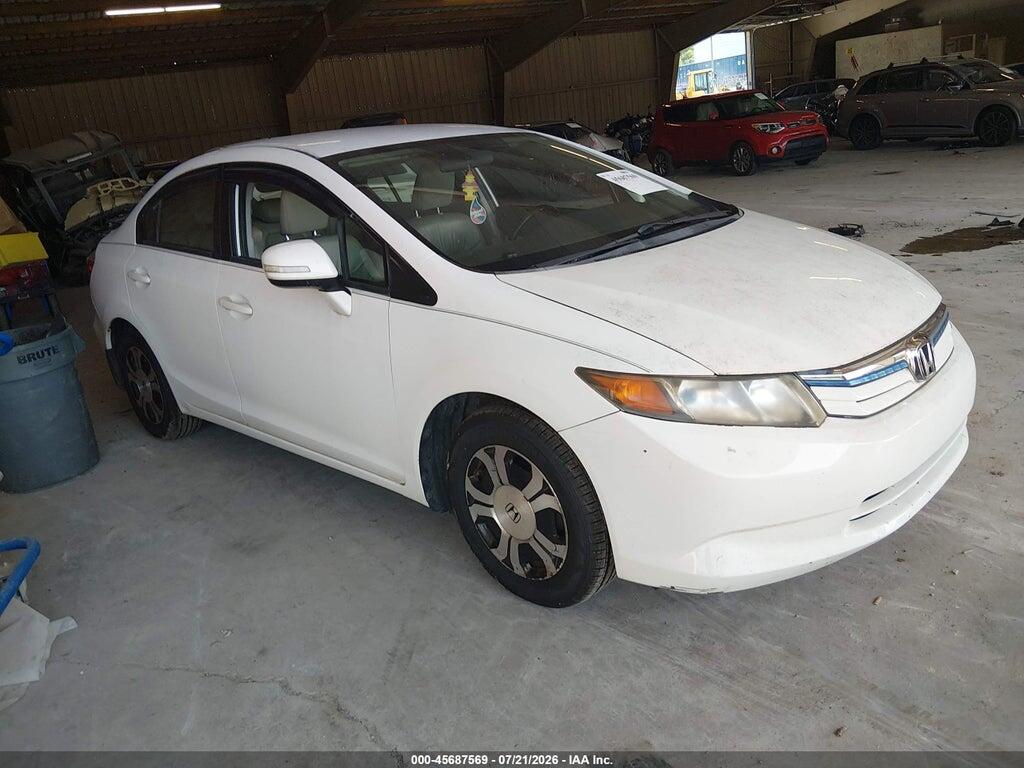 JHMFB4F34CS007795 2012 HONDA CIVIC HYBRID photo no. 1