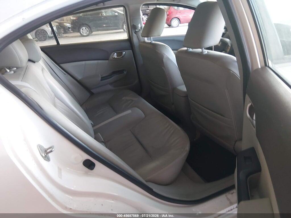 JHMFB4F34CS007795 2012 HONDA CIVIC HYBRID photo no. 8